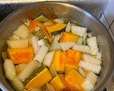 南瓜牛肉咖哩的食譜步驟2照片
