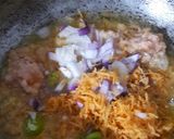 A picture of step 4 of Mexican Macroni pasta.
