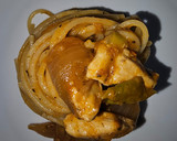 Foto del paso 5 de la receta: Spaguetini con pollo y salsa diabla