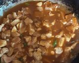 A picture of step 3 of Chicken macaroni.