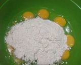 Foto langkah ke 1 dari resep Mocca Nougat Roll Cake.