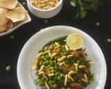 हरी मटर की घुघनी (hari matar ki ghugni recipe in Hindi) रेसिपी चरण 8 फोटो