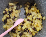 Foto del paso 3 de la receta: 🍎Persianitas de manzana, pasas de uva y frutos secos 🍎#Sintacc, sin azúcar ni edulcorante