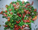 A picture of step 2 of फ्रेंच बीन्स पुलाव (French beans Pulav).