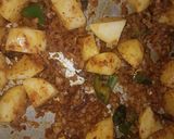 A picture of step 3 of Sunday Pilau.