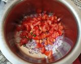 A picture of step 2 of Bhel puri.