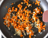 Foto del paso 2 de la receta: Espaguetis con boloñesa de soja texturizada 🍝