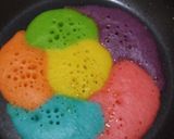 Foto langkah ke 3 dari resep Martabak lipat rainbow.