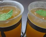 A picture of step 18 of Mango iced tea🥭🥭😍😍.