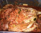 Hình bước làm 3 của món Kim chi cải thảo (kim chi củ cải)