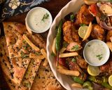 A picture of step 5 of Roasted Chicken with Grilled Veggies 😋.