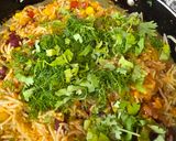 A picture of step 5 of One Pot Mexican Rice.