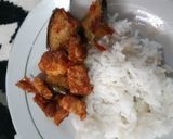 Foto langkah ke 4 dari resep Sambal terasi terong dan tempe.