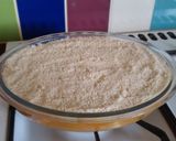 A picture of step 7 of Vickys Sweet Potato Crumble, GF DF EF SF NF.