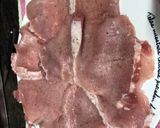 Foto del paso 1 de la receta: Rollitos de lomo rellenos de verdura y guarnición de ensalada campera