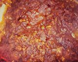 A picture of step 2 of Dhaal Makhani / lentils.