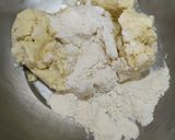 A picture of step 2 of Nankhatai.