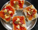 A picture of step 3 of Bread Pizza.