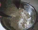 A picture of step 6 of Banana Chocolate Scones.