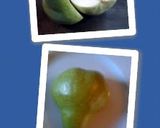A picture of step 5 of Ladybirds Goulish Pears ..