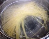 A picture of step 2 of Pasta for Lunch! My Family's Favorite Pasta Carbonara.