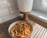 Garnélás paradicsomos tészta recept fázis 5 fotója