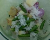 Foto langkah ke 2 dari resep Gulai udang, tempe dan kacang panjang.