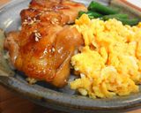 A picture of step 8 of Tri-Colored Bento with Teriyaki Chicken.