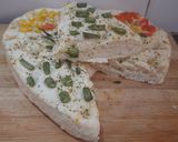 A picture of step 8 of Garden Focaccia Bread (Italian bread).