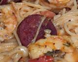 Cajun Shrimp Pasta with Sausage recipe step 8 photo