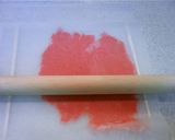 A picture of step 4 of Strawberry Chocolate Cookies for Valentine's Day.