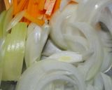 A picture of step 2 of A Chef's Recipe for Korean Style Bulgogi Tofu Hamburgers.
