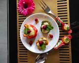 Stuffed coloured capsicum recipe step 5 photo