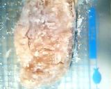 A picture of step 1 of Oil-Free Chicken Nanban.