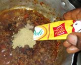 A picture of step 11 of Nigerian carrot fried rice with minced meat soup.