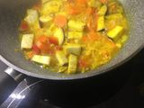 Zöldséges chana dhal (csicseriborsó) egyveleg