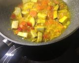 Zöldséges chana dhal (csicseriborsó) egyveleg recept fázis 3 fotója