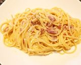 A picture of step 4 of Carbonara.