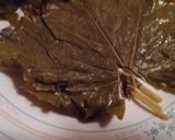A picture of step 6 of Stuffed Grape Leaves.