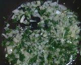 A picture of step 2 of Mexican Rice.