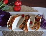 A picture of step 5 of Paneer stuffed Tacos.