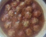 Paradicsomos húsgombócok házi tésztával recept fázis 8 fotója