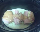 A picture of step 13 of Slow Cooker Chicken Cordon Bleu.
