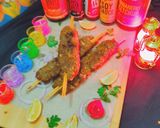 A picture of step 7 of Turkish adana kabab 😍🇹🇷.