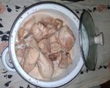 A picture of step 4 of Chicken broast 👌.