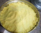 A picture of step 4 of Puranpoli.