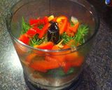 A picture of step 2 of Paprika And Salmon Paste.