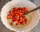 A picture of step 7 of Eggless Strawberry Muffins With Strawberry Buttercream Frosting.