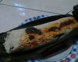 Foto langkah ke 5 dari resep Nasi Bakar Ayam Suwir.