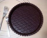 A picture of step 15 of Matcha Chocolate Amandine Tart.